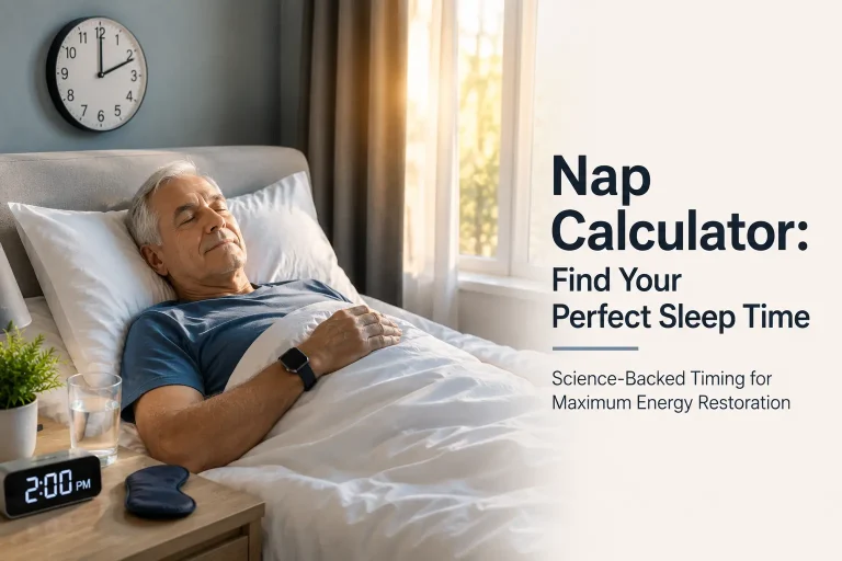 Nap Calculator: Find Your Perfect Sleep Time for Energy 2026