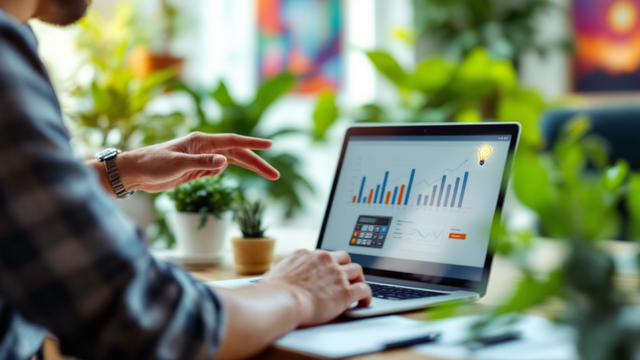 A bank loan calculator interface showing monthly repayment breakdown and total loan costs.