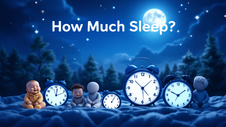 A peaceful bedroom showing a person sleeping soundly at night for better sleep