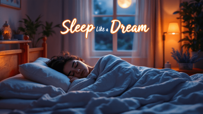 Person sleeping peacefully in a cozy, dark bedroom, following expert sleep hygiene tips from the NHS