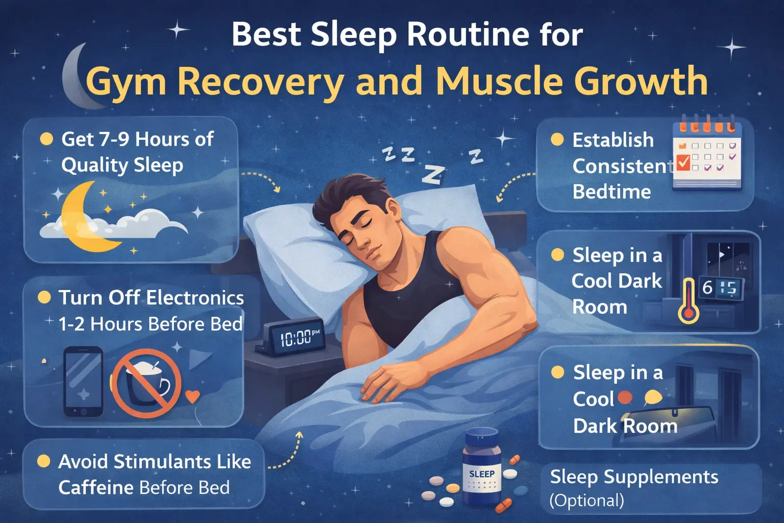 Sleep Routine for Gym Recovery