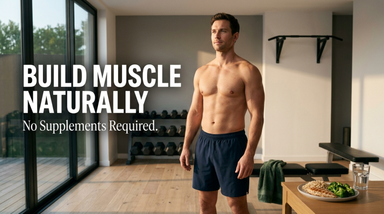 Build Muscle Naturally: Complete Guide Without any Supplements (2026)