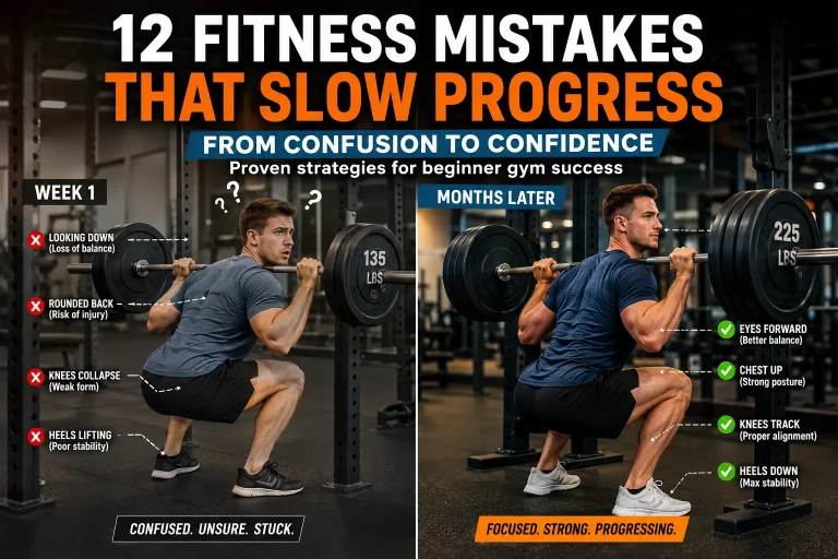 12 Common Fitness Mistakes That Slow Your Progress