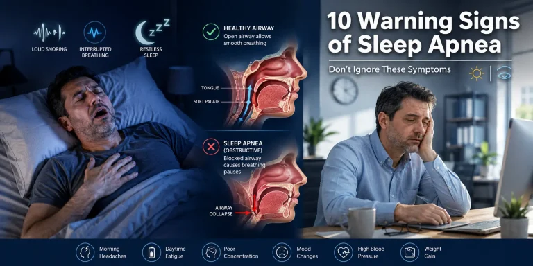 10 Early Warning Signs of Obstructive Sleep Apnea (Don’t Ignore These)